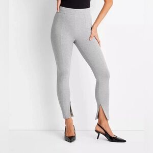 Women's A New Day High-Waisted Slim Fit Ankle Pointe Leggings XS
